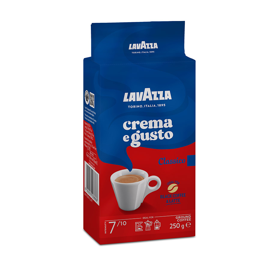 Lavazza Crema E Gusto Καφές Espresso Classico Αλεσμένος 250γρ.