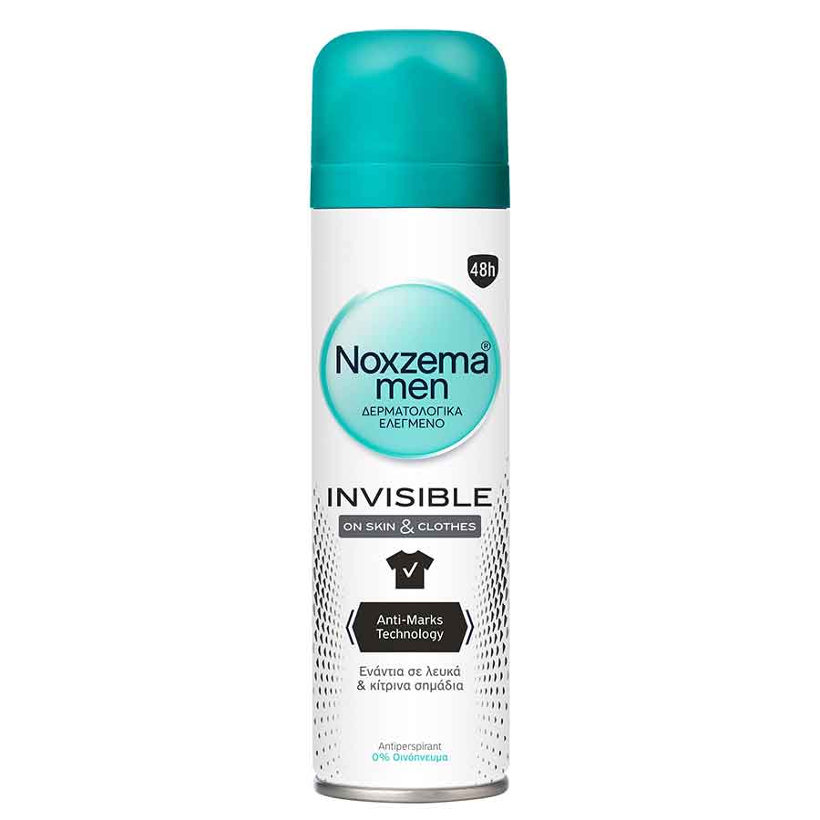 Noxzema Men Αποσμητικό Σπρέι Invisible 150ml.