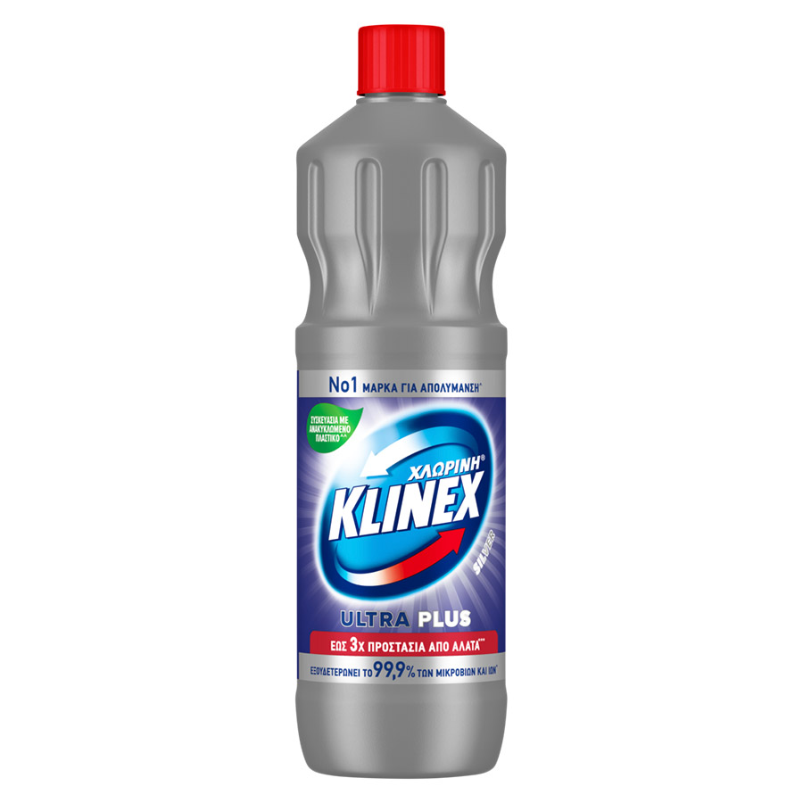 Klinex Ultra Plus Χλωρίνη Silver 1,2lt.