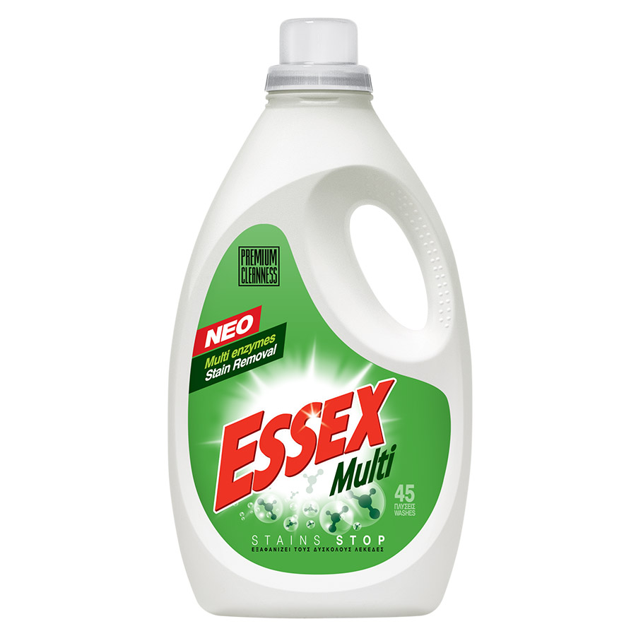 Essex Multi Υγρό Απορρυπαντικό Πλυντηρίου Ρούχων 45mez. 2,25lt.