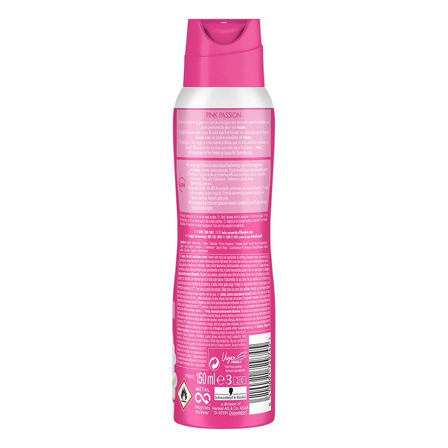 Fa Αποσμητικό Σπρέι Pink Passion 150ml.