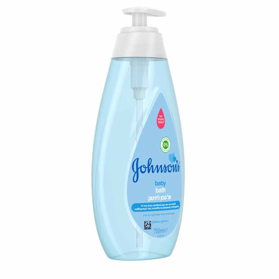 Johnson's Baby Blue Αφρόλουτρο Με Αντλία 750ml.
