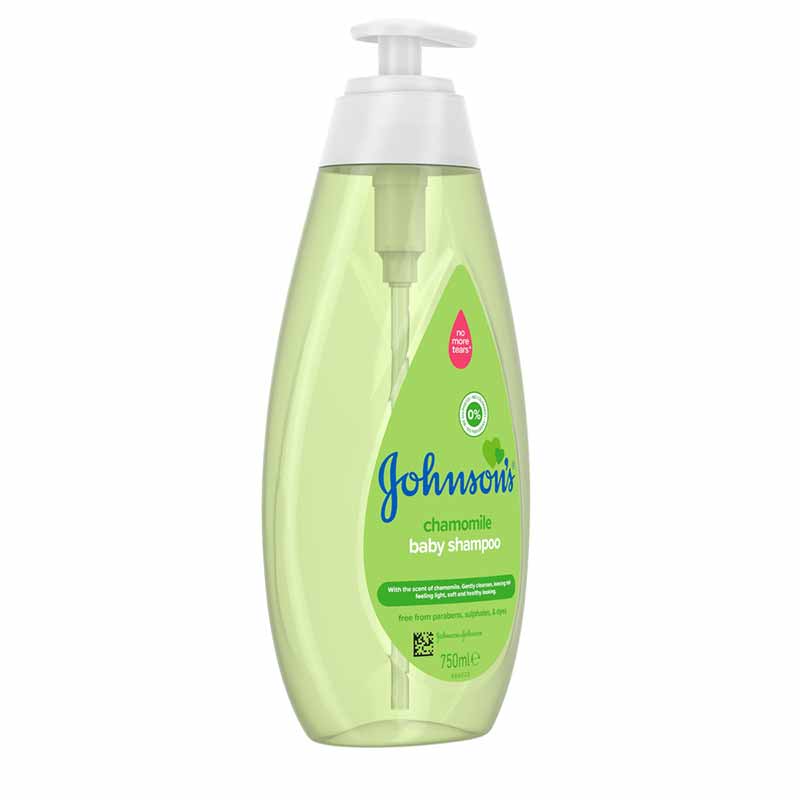 Johnson's Baby Σαμπουάν Χαμομήλι Με Αντλία 750ml.