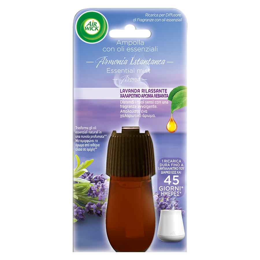 Airwick Essential Mist Αρωματικό Χώρου Ανταλλακτικό Λεβάντα 20ml.