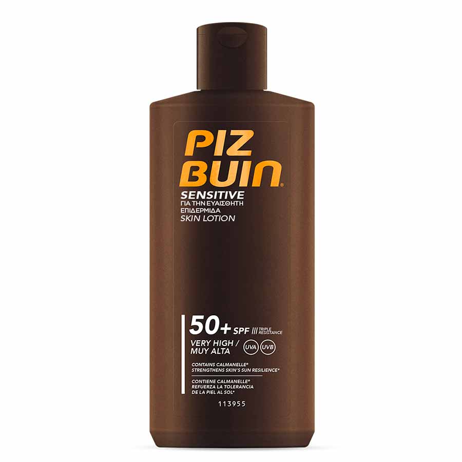 Piz Buin Αντηλιακό Γαλάκτωμα Sensitive SPF50+ 200ml.