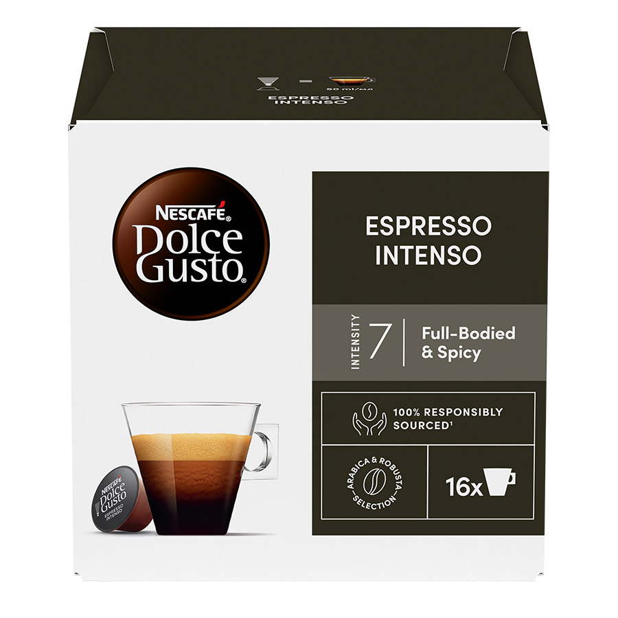 Nescafe Dolce Gusto Καφές Espresso Intenso Σε Κάψουλες 16τεμ. 112γρ.