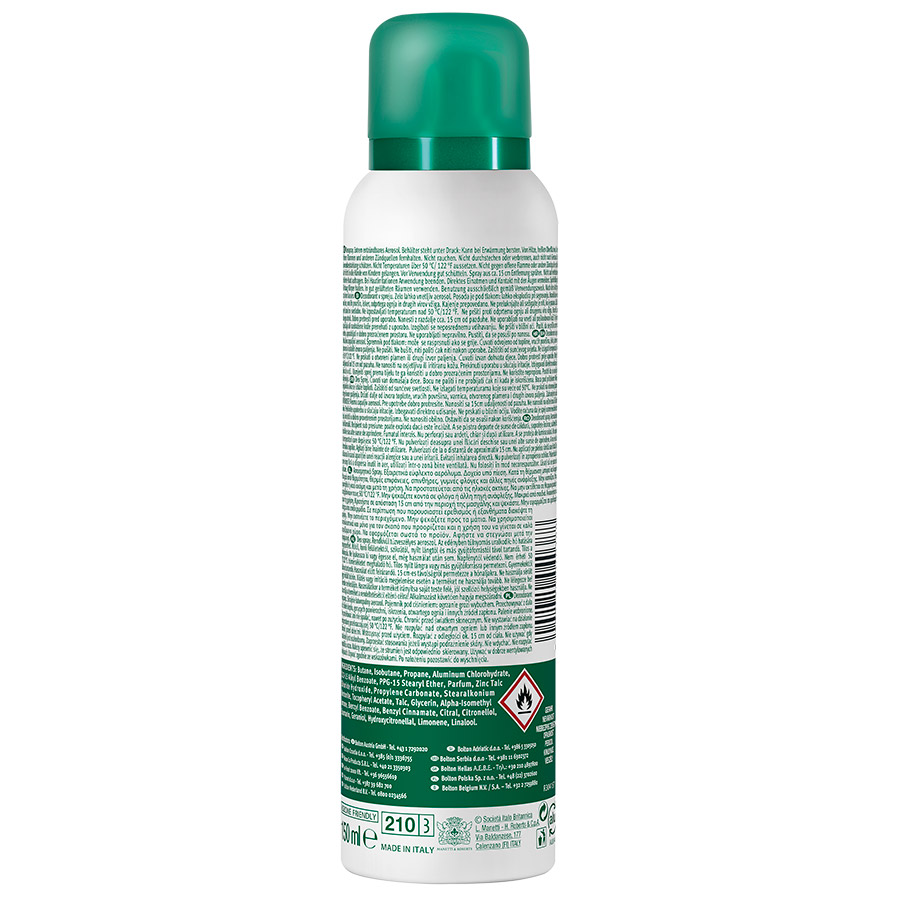 Borotalco Αποσμητικό Σπρέι Original 150ml.