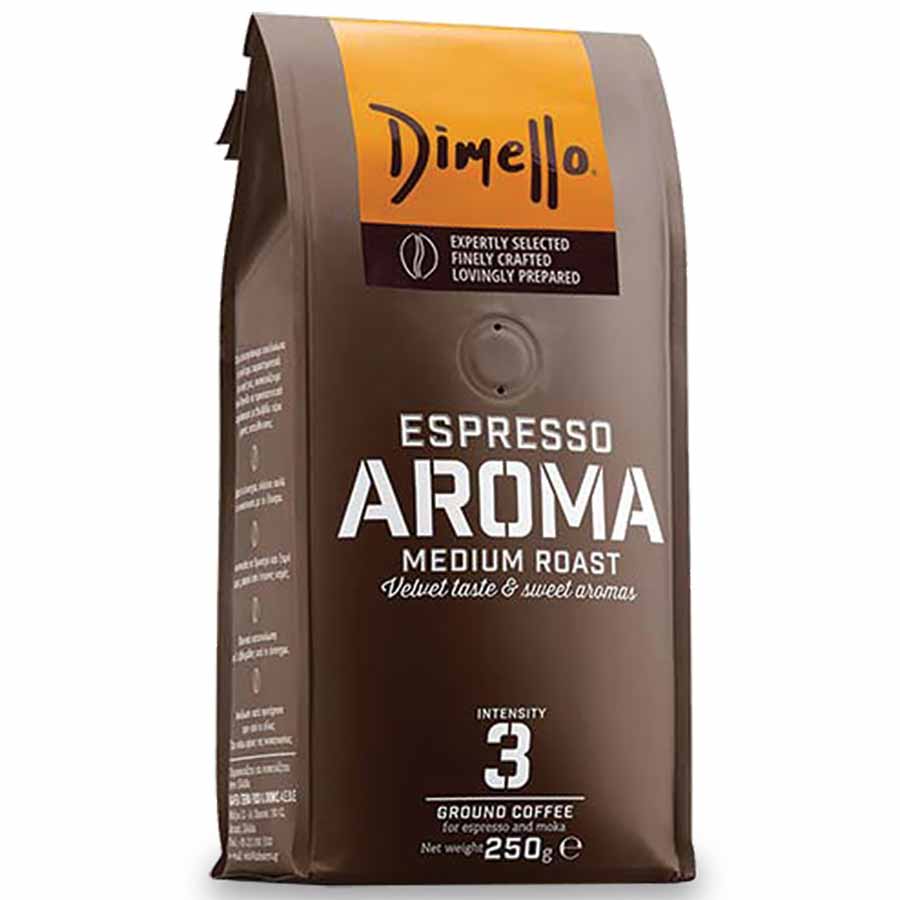Dimello Καφές Espresso Aroma Αλεσμένος 250γρ.