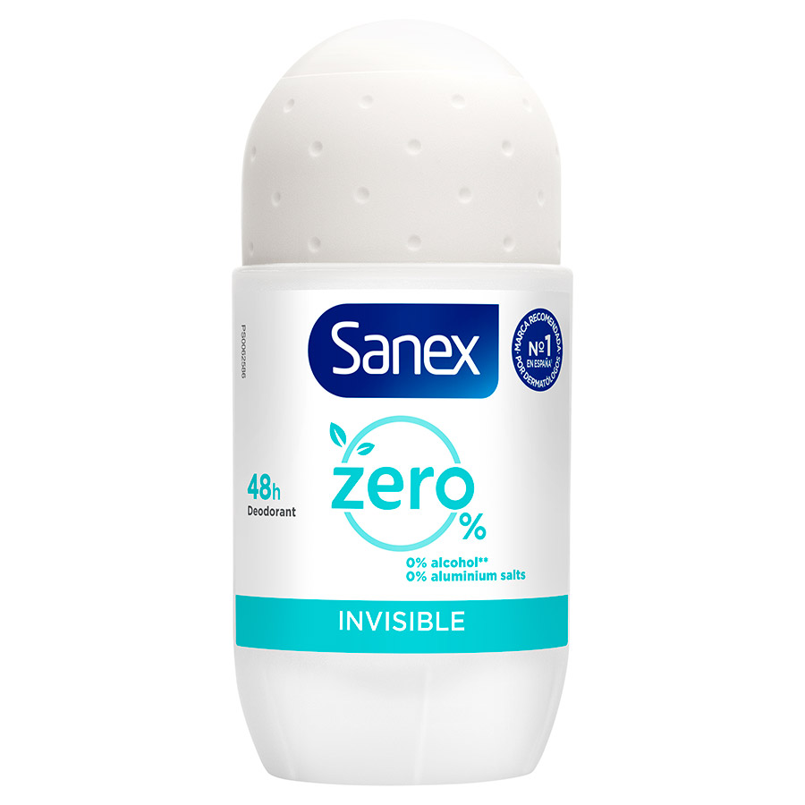 Sanex Zero% Αποσμητικό Roll-On Invisible 50ml.
