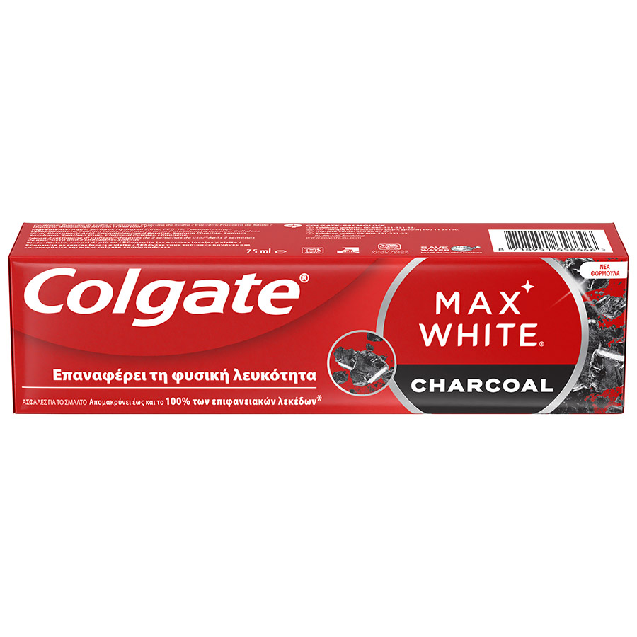 Colgate Max White Οδοντόκρεμα Charcoal 75ml.