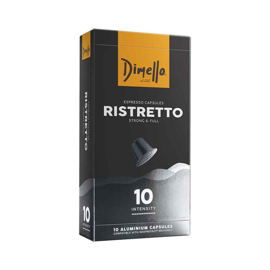 Dimello Καφές Espresso Ristretto Σε Κάψουλες 10τεμ. 56γρ.