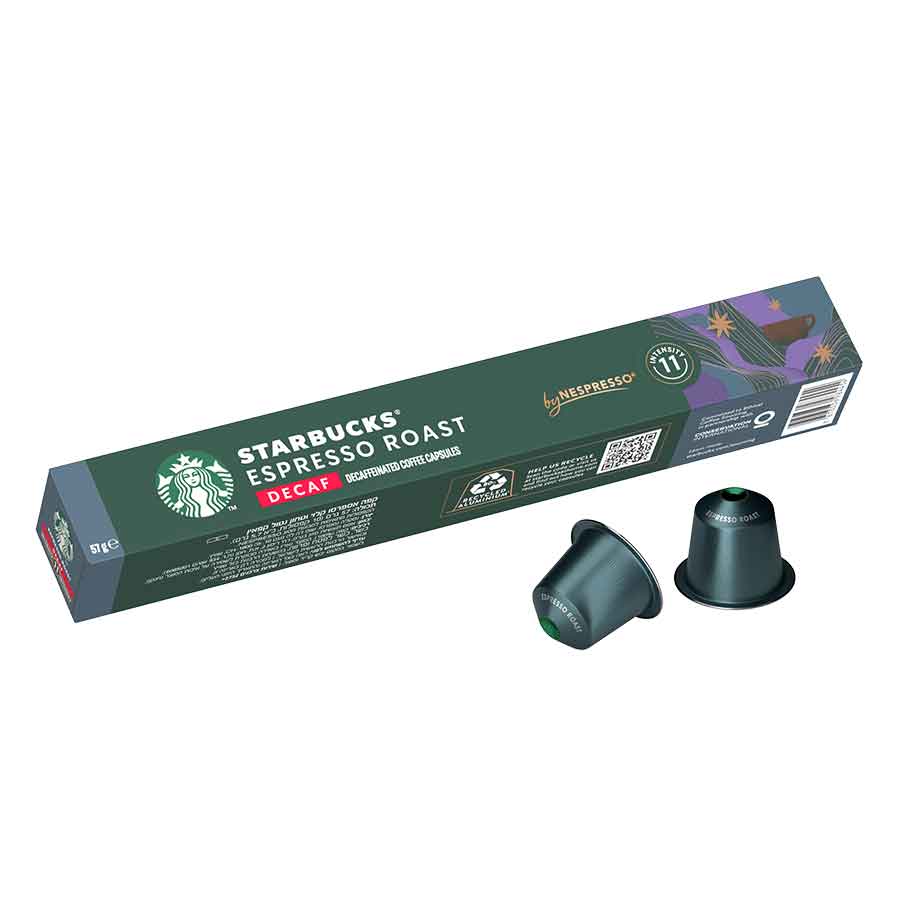 Starbucks Καφές Espresso Roast Decaf Σε Κάψουλες 10τεμ. 57γρ.