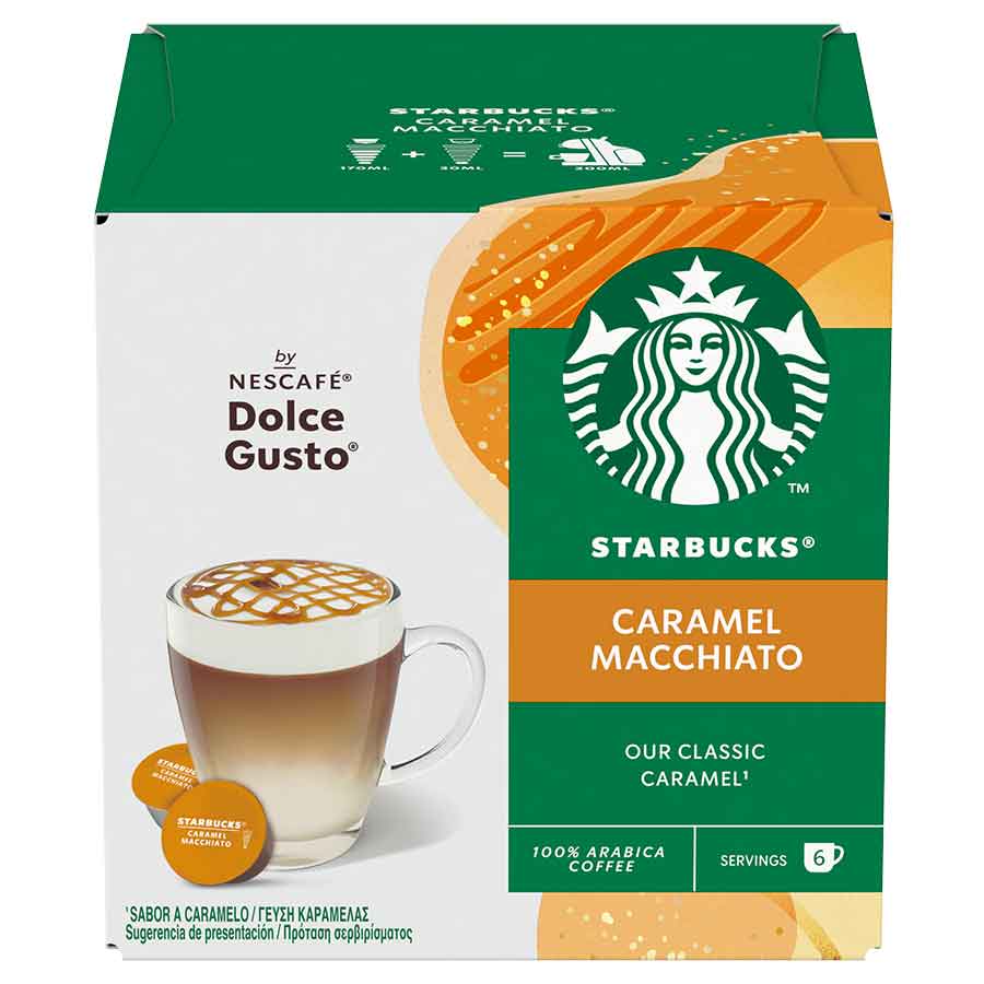 Starbucks Καφές Caramel Macchiato Σε Κάψουλες 6τεμ. 127,8γρ.