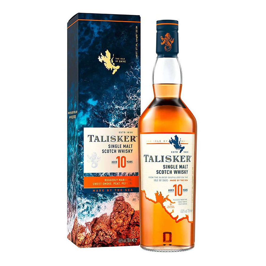 Talisker 10Ετών Ουίσκι 700ml.