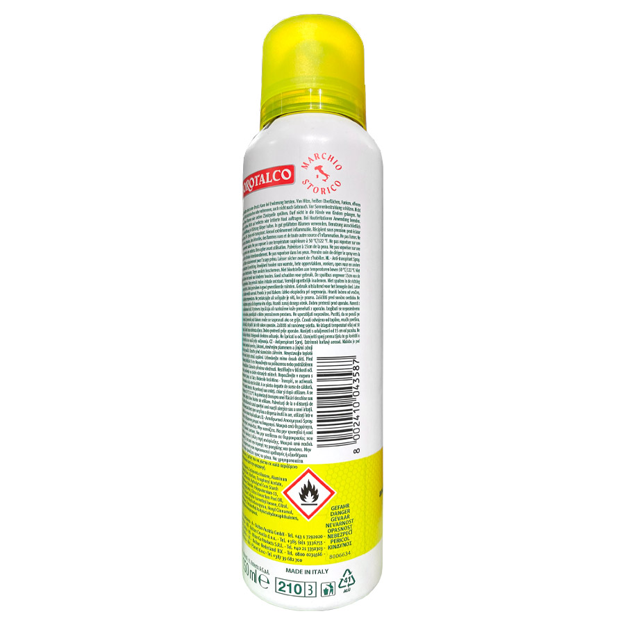 Borotalco Αποσμητικό Σπρέι Active Citrus & Lime 150ml.