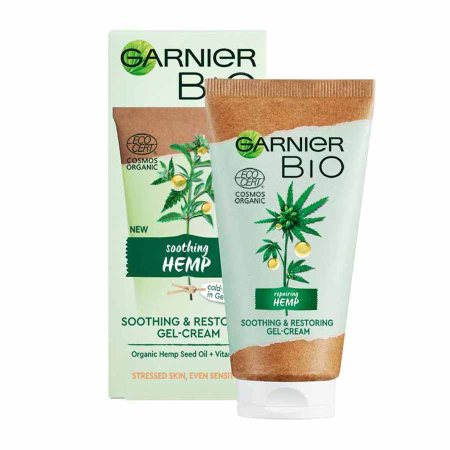 L'oreal Garnier Bio Επανορθωτική Ενυδατική Κρέμα Προσώπου Hemp  50ml.
