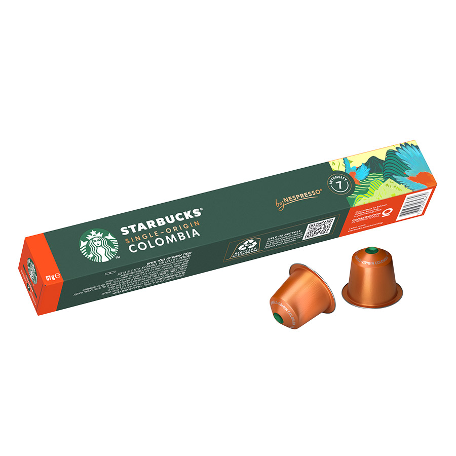 Starbucks Καφές Espresso Colombia Σε Κάψουλες 10τεμ. 57γρ.