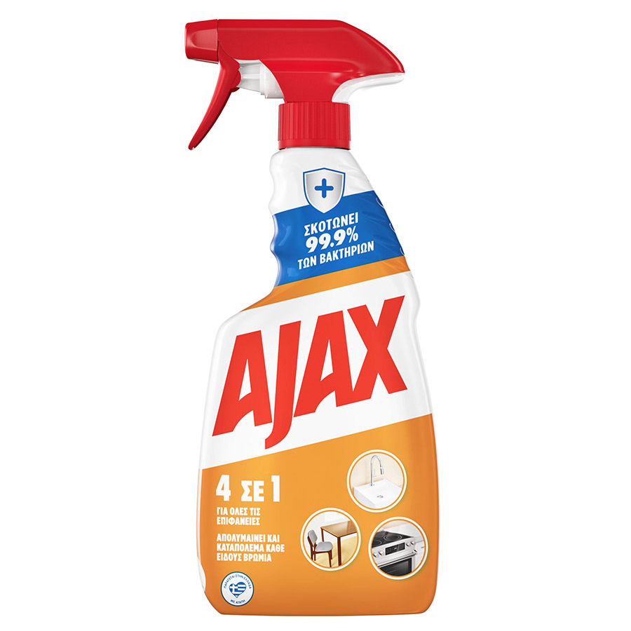 Ajax Καθαριστικό Επιφανειών 4σε1 500ml.