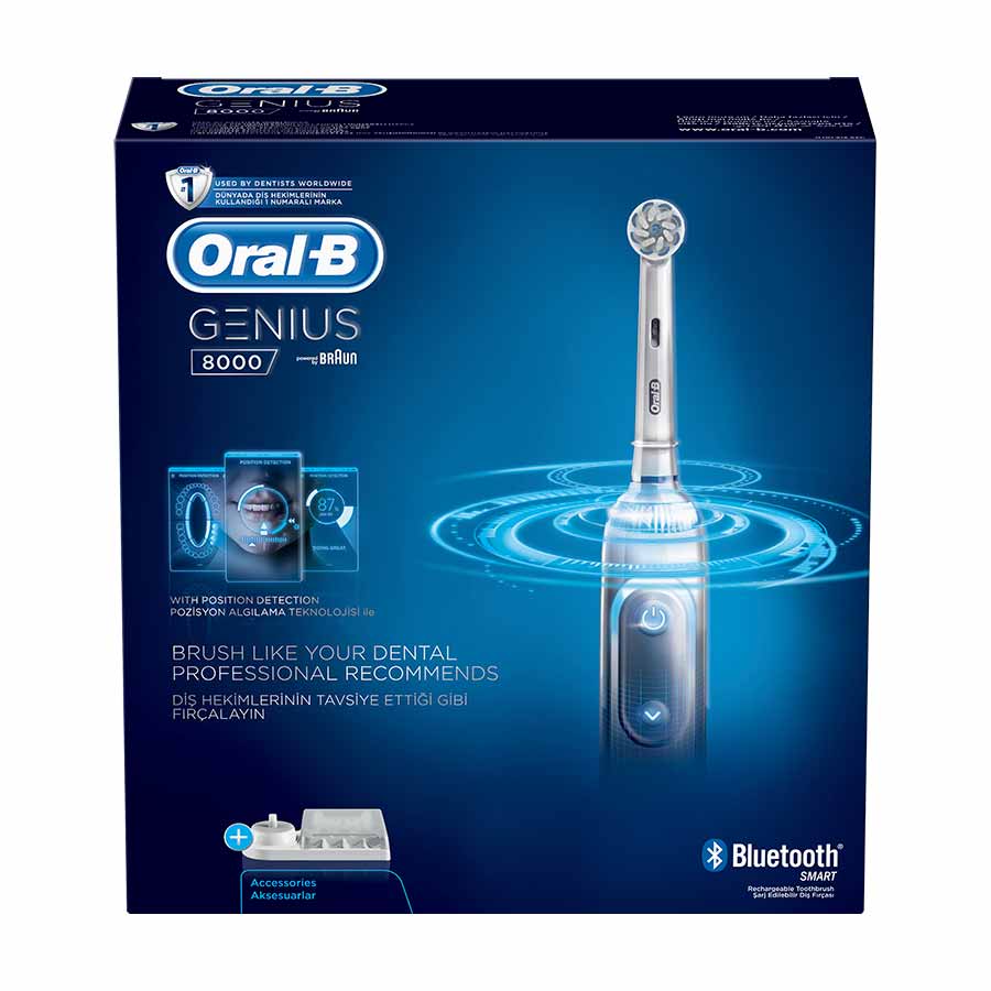 Oral-B Genius 8000 Ηλεκτρική Οδοντόβουρτσα