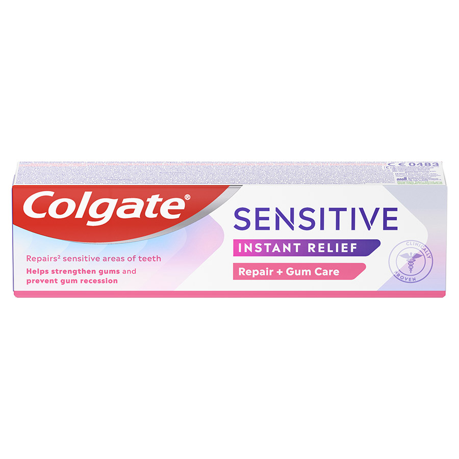 Colgate Sensitive Οδοντόκρεμα Instant Relief Αναδόμηση & Πρόληψη 75ml.