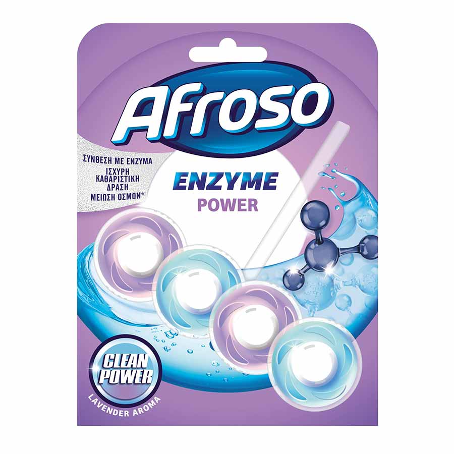 Afroso Μπλοκ Τουαλέτας Enzyme Power 40γρ.