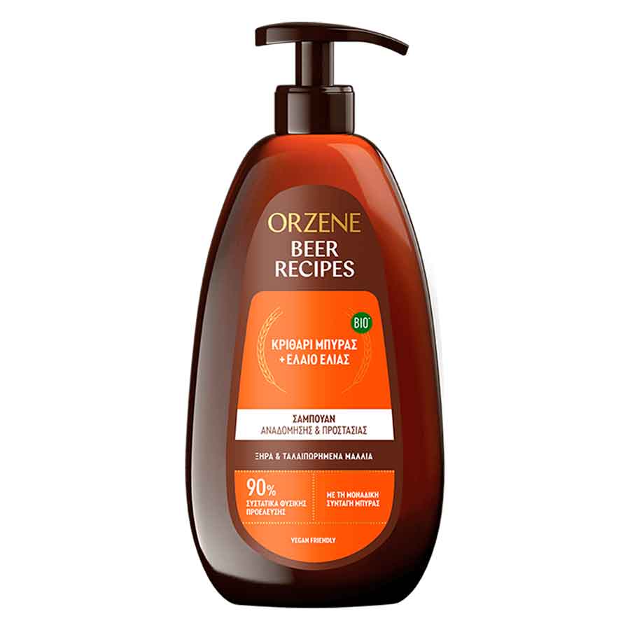 Orzene Σαμπουάν Olive Oil Για Ξηρά & Ταλαιπωρημένα Μαλλιά 750ml.