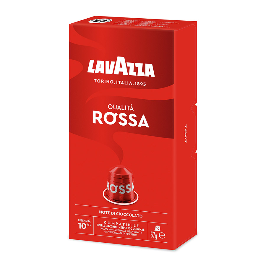 Lavazza Qualita Rossa Καφές Espresso  Σε Κάψουλες 10τεμ. 57γρ.