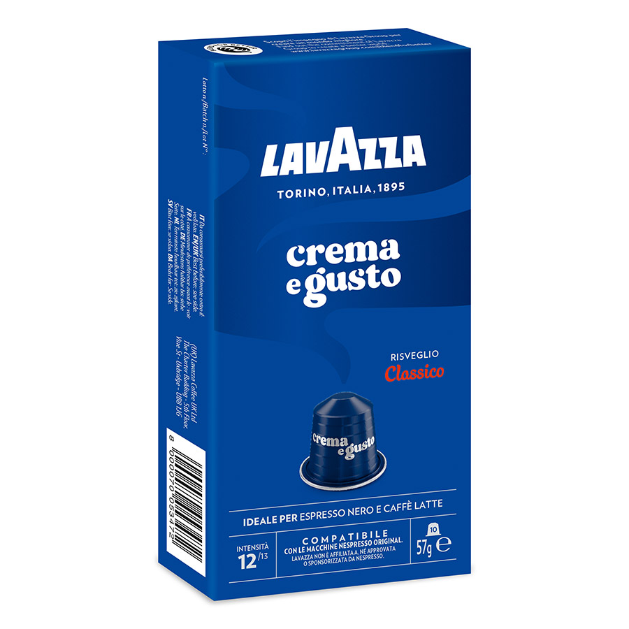 Lavazza Crema E Gusto Καφές Espresso Σε Κάψουλες 10τεμ. 57γρ.