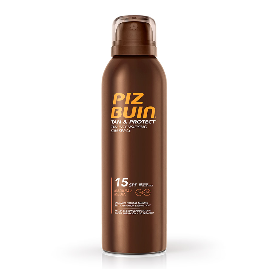 Piz Buin Tan Protect Αντηλιακό Γαλάκτωμα Σπρέυ Intensifying Sun SPF15 150ml.