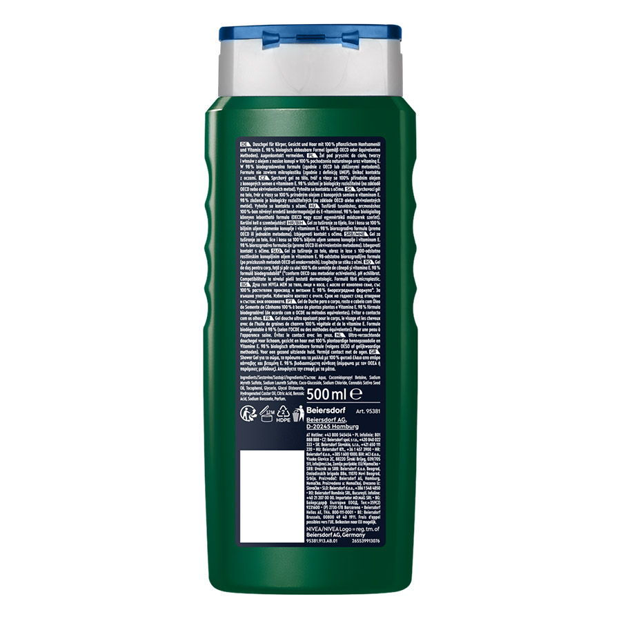 Nivea Men Αφρόλουτρο Sensitive Pro Ultra Calming Gel 500ml.