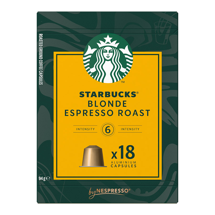 Starbucks Καφές Espresso Blonde Σε Κάψουλες 18τεμ. 94γρ.