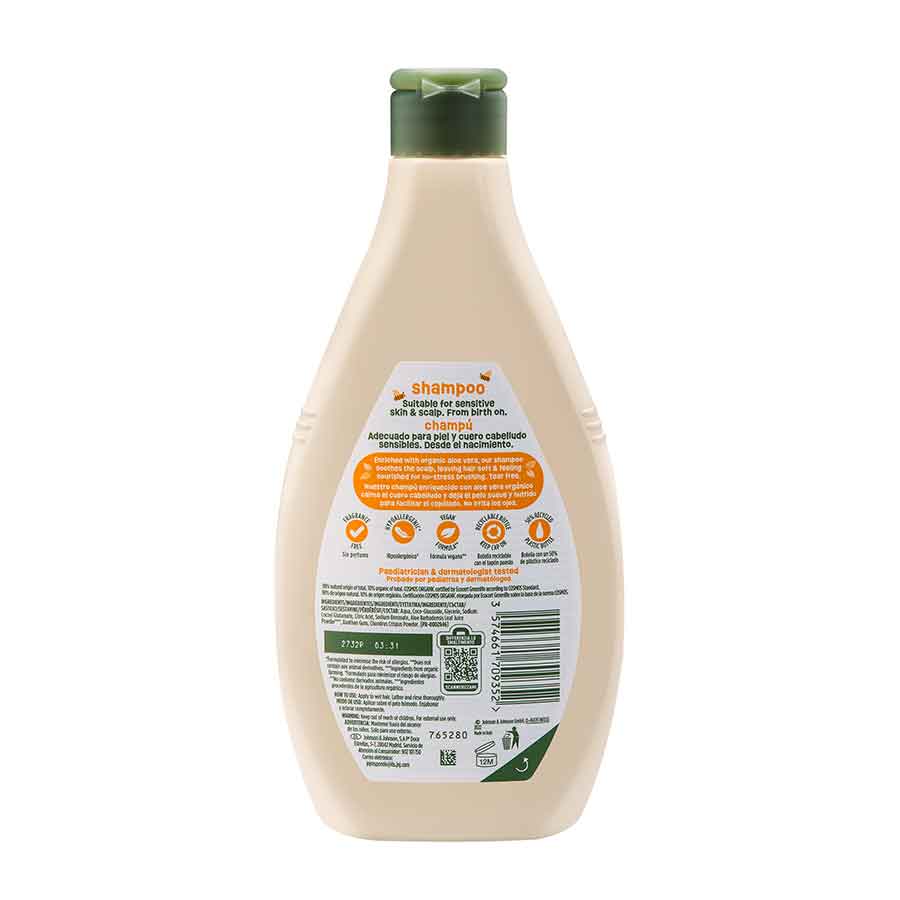 Johnson's Naturally Sensitive Σαμπουάν 395ml.