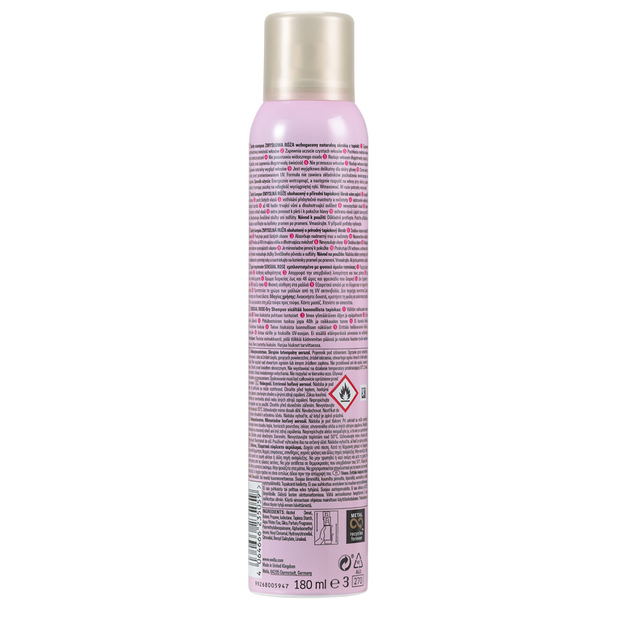 Wella Flex Ξηρό Σαμπουάν Sensual Rose 180ml.