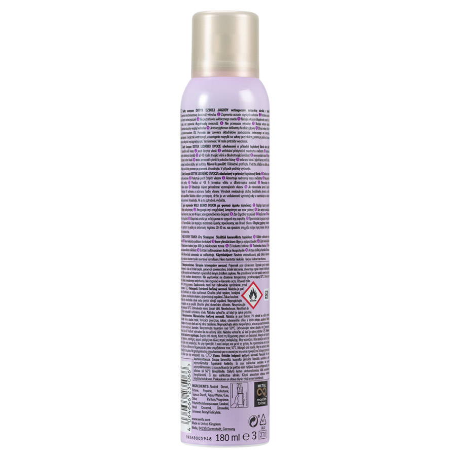 Wella Flex Ξηρό Σαμπουάν Wild Berry Touch 180ml.