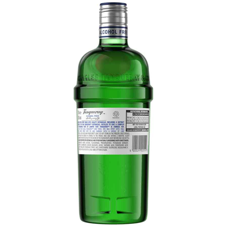 Tanqueray 0.0 Τζίν Χωρίς Αλκοόλ 700ml.