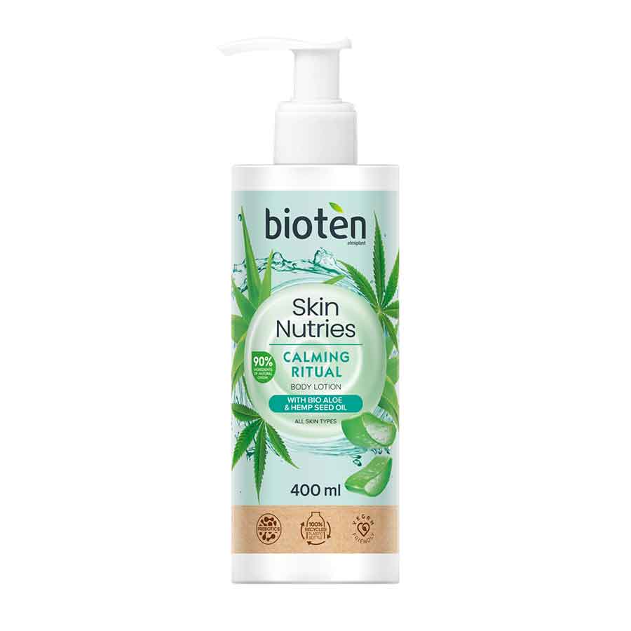 Bioten Skin Nutries Γαλάκτωμα Σώματος Hemp Oil 400ml.