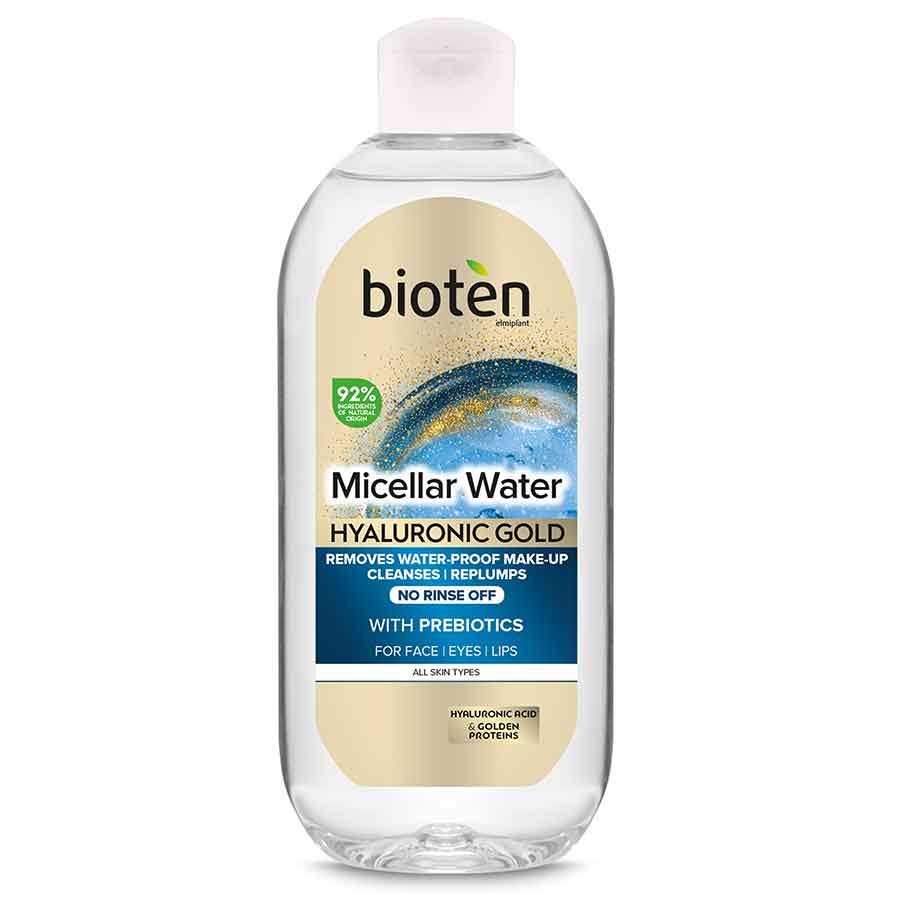 Bioten Hyaluronic Gold Micellair Νερό Καθαρισμού 400ml.