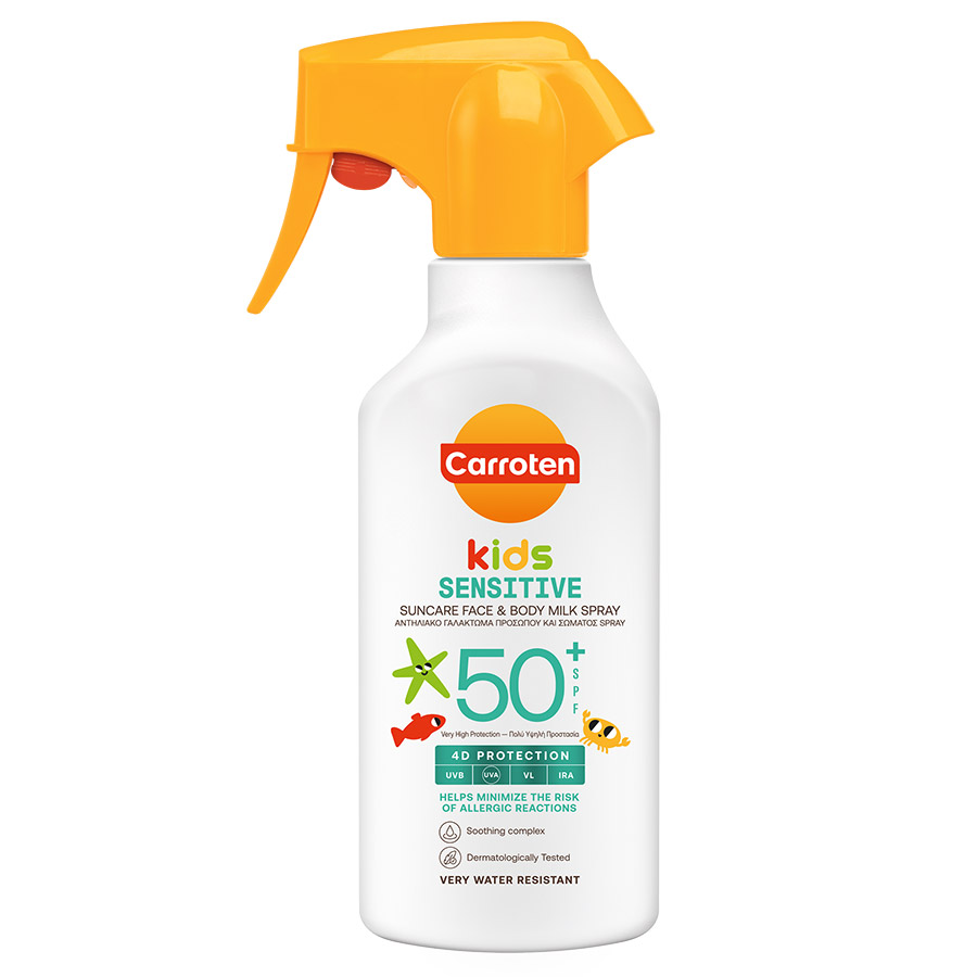 Carroten Kids Protect Plus Αντηλιακό Γαλάκτωμα SPF50+ 270ml.
