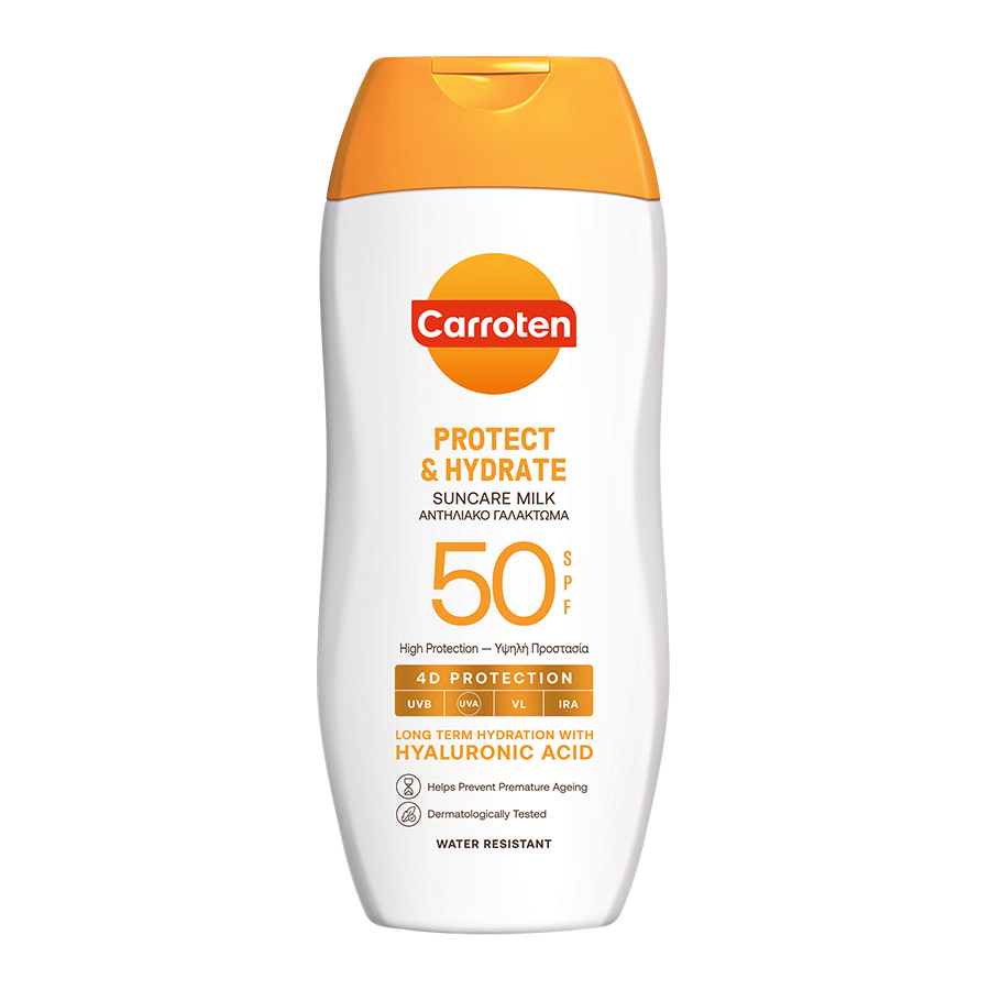 Carroten Αντηλιακό Γαλάκτωμα Protect&Hydrate SPF50 200ml.