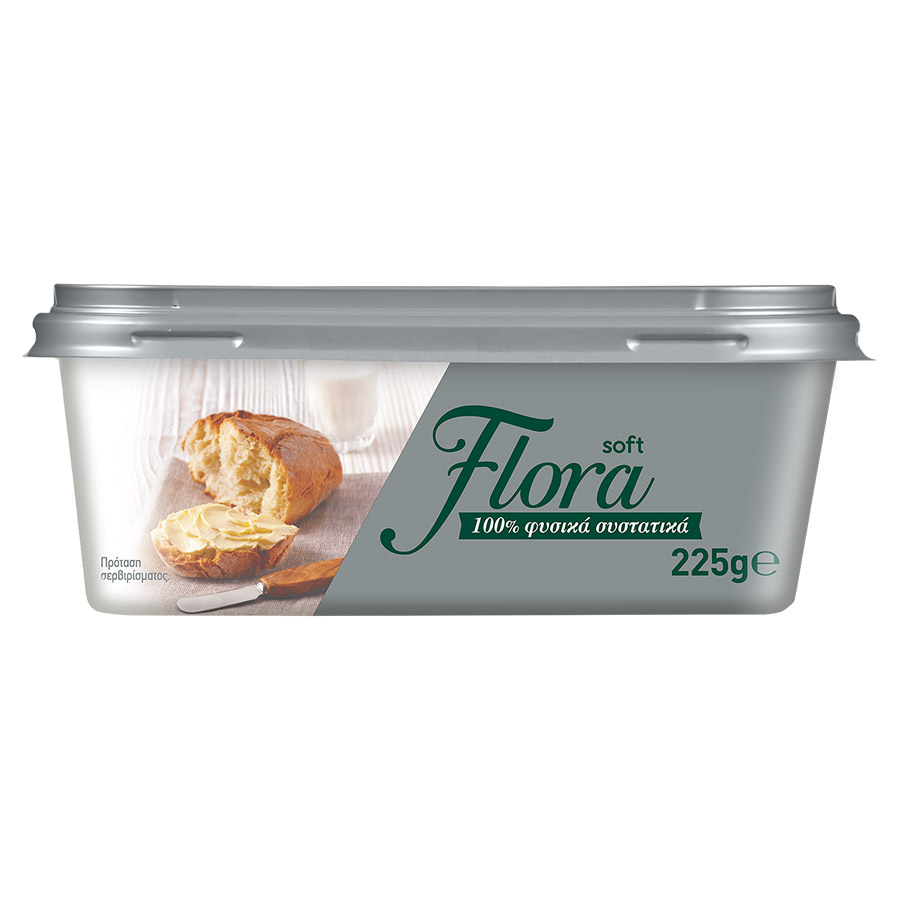 Flora Soft Μαργαρίνη 225γρ.