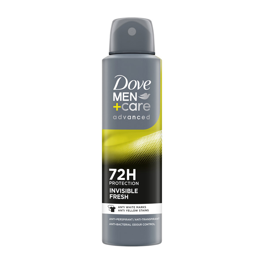 Dove Men+ Care Αποσμητικό Σπρέι Advaced Invisible Fresh 150ml.