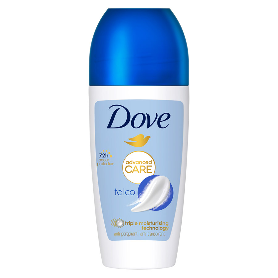 Dove Αποσμητικό Roll-On Advanced Care Talco 50ml.