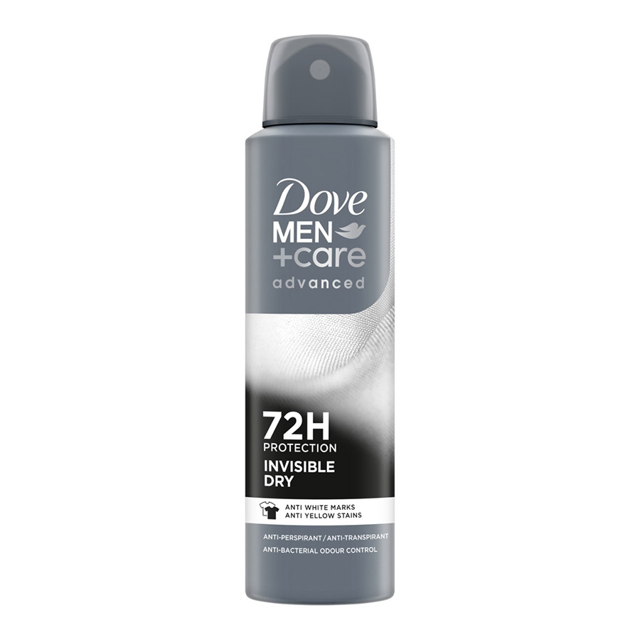 Dove Men+ Care Αποσμητικό Σπρέι Advanced Invisible Dry 150ml.