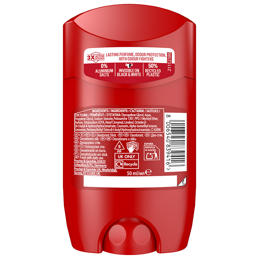 Old Spice Oasis Αποσμητικό Στικ 50ml.