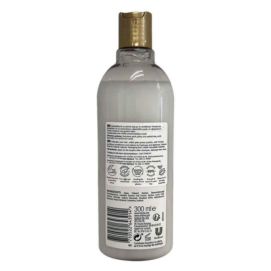 Timotei Pure Conditioner Πράσινο Τσάι 300ml.
