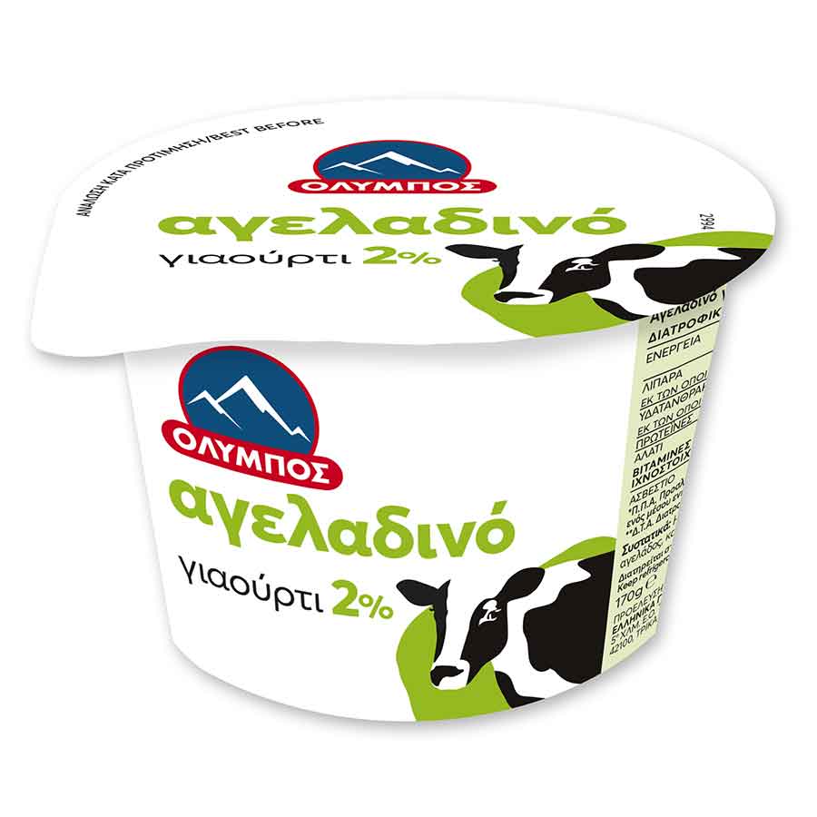 Όλυμπος Γιαούρτι Αγελάδος 2% Λιπαρά 3x200γρ.