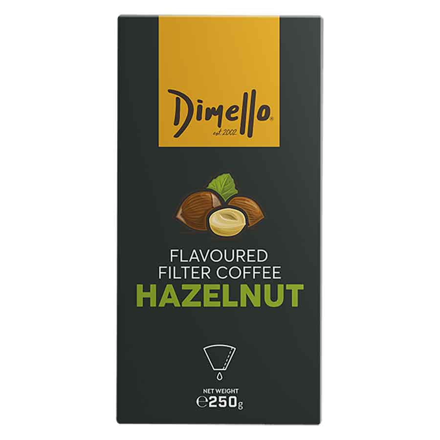 Dimello Καφές Φίλτρου Φουντούκι 250γρ.
