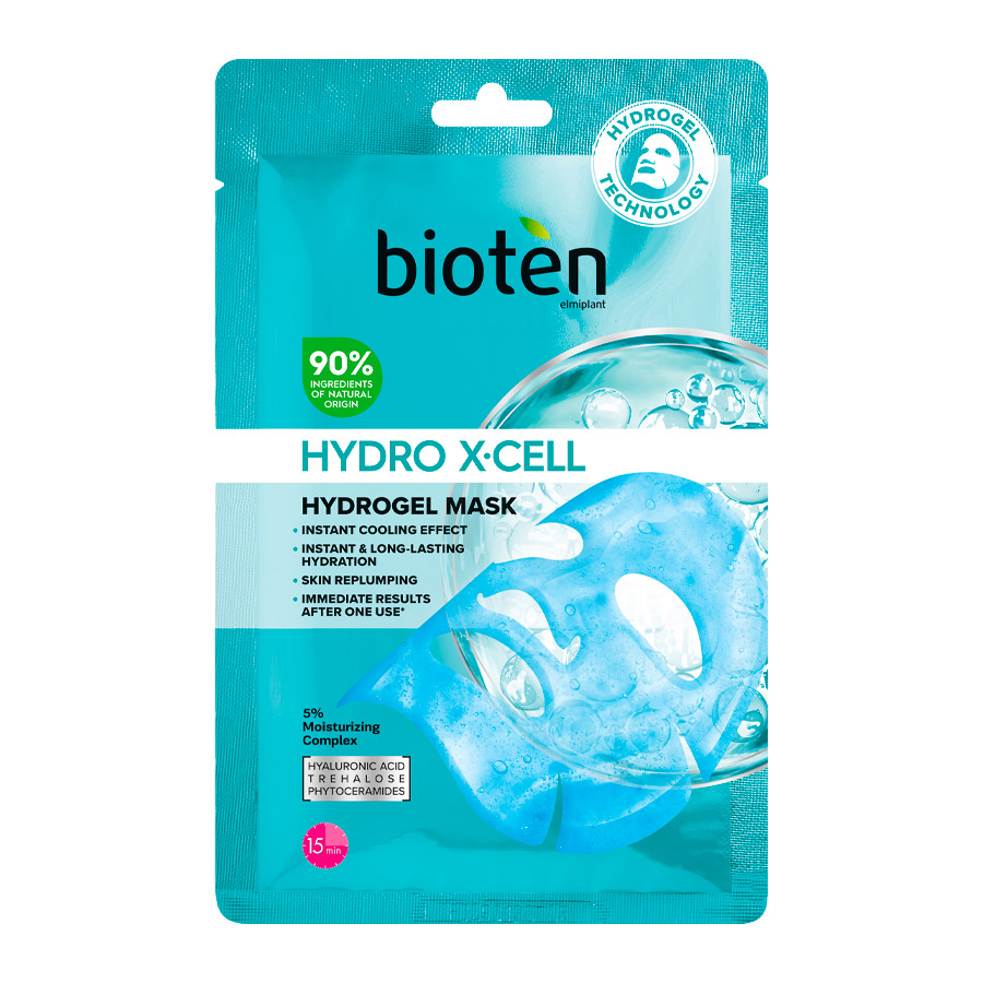 Bioten Hydro X-Cell Μάσκα Προσώπου Hydrogel 1τεμ.
