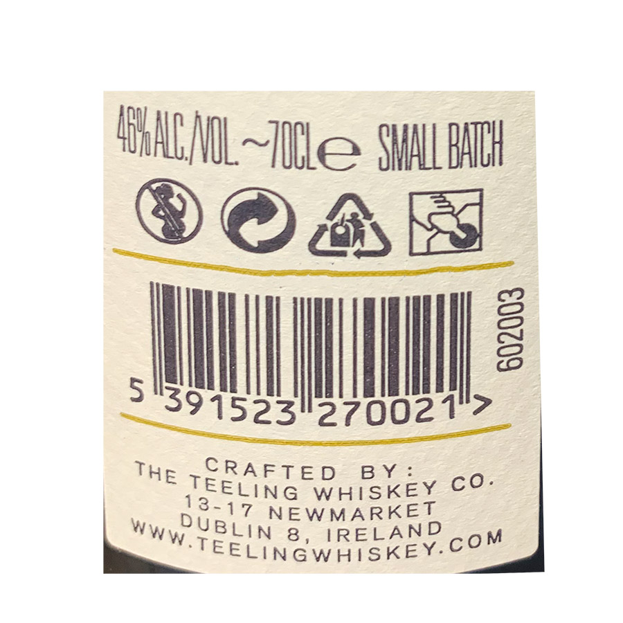 Teeling Small Batch Βlend Ουίσκι 700ml.