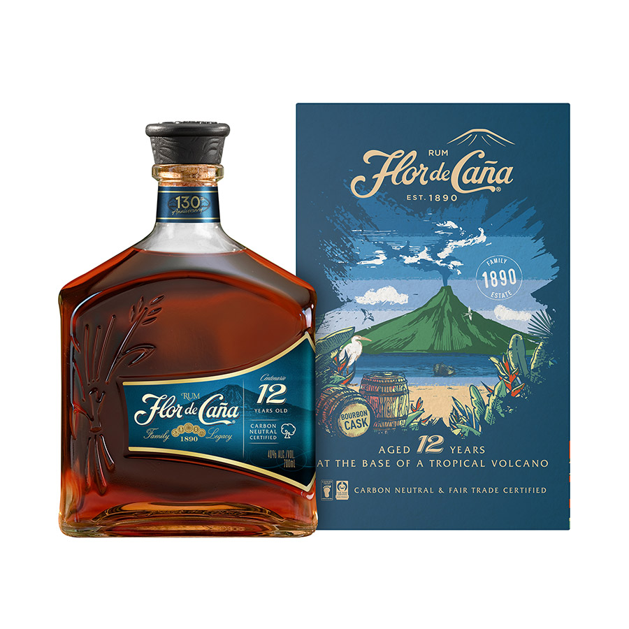 Flor De Cana Centenario Ρούμι 12Ετών 700ml.